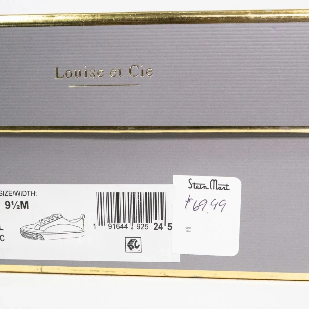 LOUISE ET CIE Bender Low Top Sneaker Dark Blue Size 9.5 US